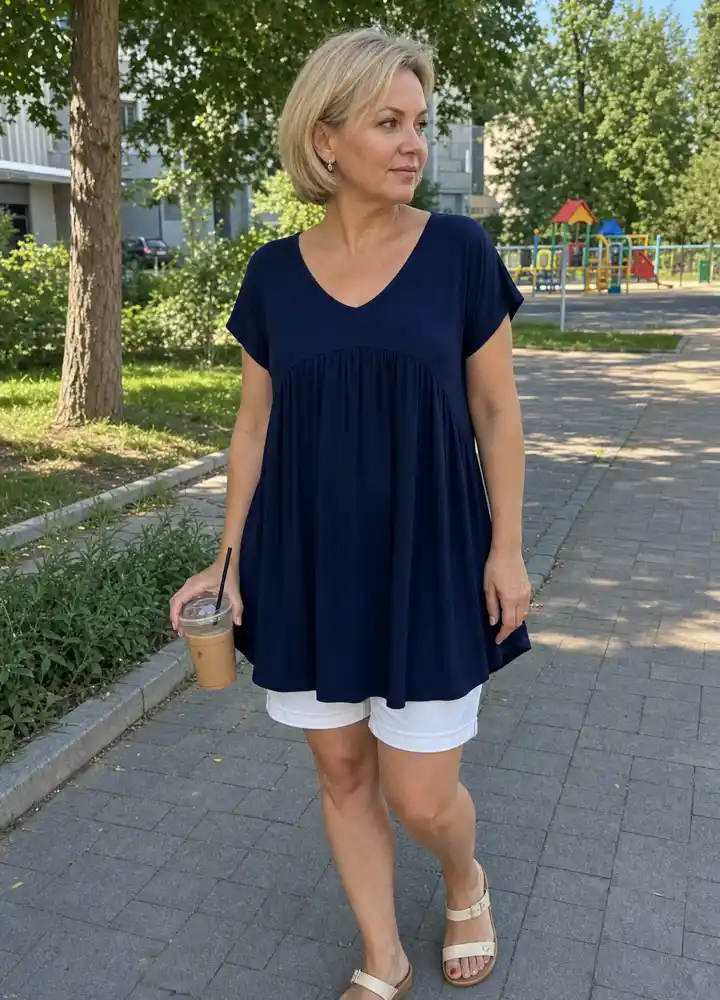 Фото покупниці у туніці